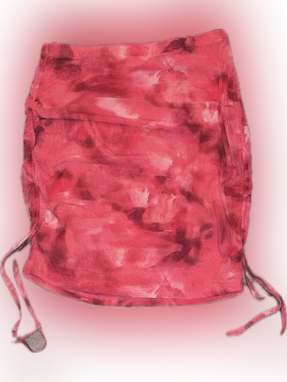 2 for $40 NWOT Zara Larsson Vibes Women’s Pink Tie-Dye Skirt